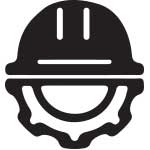 hardhat on top of a cog
